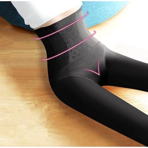 Warm Womens Plus Velvet Winter Leggings Ankle Length Keep Warm Solid Pants High Waist Women Leggings Female