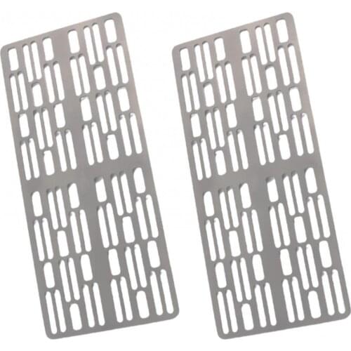 Titanium Barbecue net Outdoor Camping Meal Titanium Plate Barbecue net Alloy Mesh Charcoal Grill