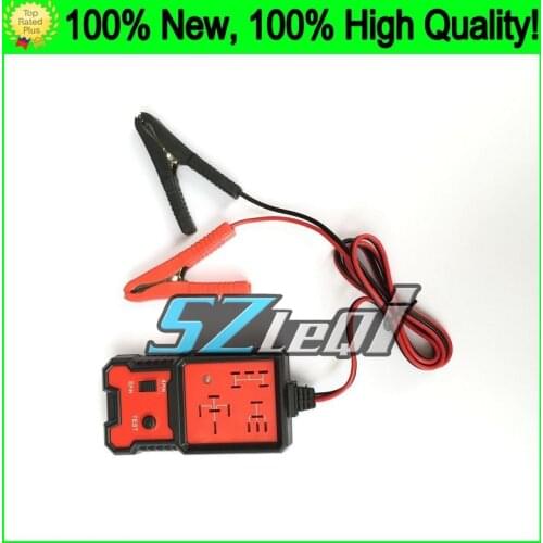 TOP 12V Electronic Automotive Relay Tester Universal For Cars Auto Battery Checker LED Indicator Light Battery Checker Tester