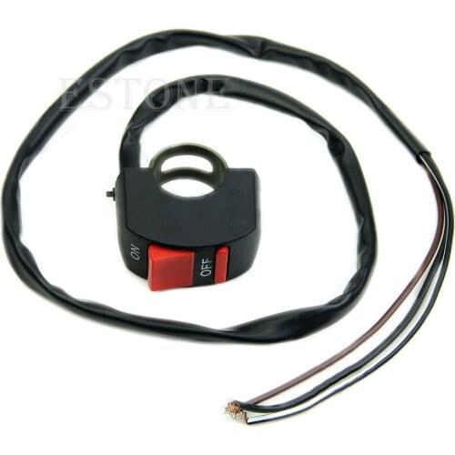 El botón de interruptor Conector de bala / OFF motocicleta universal