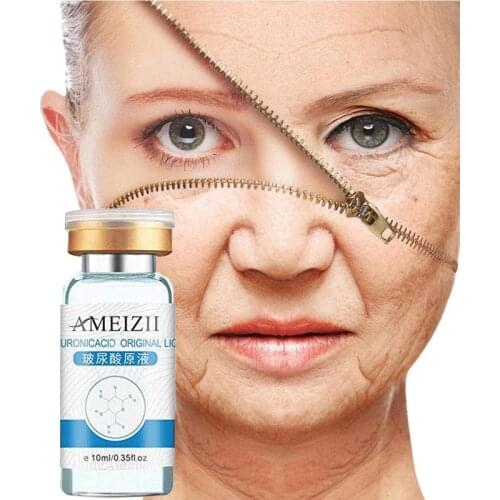 Pure Hyaluronic Acid Moisturizing Liquid For Face Care Whitening Snail Repair Anti Wrinkle Cream Anti Aging Skin Care 10ml