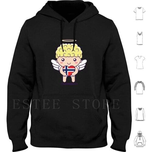 Valentine Love Norway Cupid Designs Hoodies Norway Love Cupid Norway Norway Valentine Valentine Norway Cupid