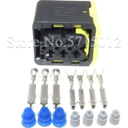 7 Hole Way 1-1418480-1 Waterproof Heavy Duty Truck Sealed Plug Automotive Female Socket