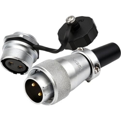 WS20 TQ+ZM M20 Male Plug Female Socket Outdoor Waterproof IP67 AC DC Signal Solar Panel Industrial Multi Core 2-12 Pin Adapter