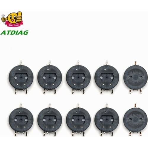 10pcs/lot Super Charging Key Repair Transformer Coil Inductance Smart Card Remote Key Case For Re-nault Me-gane