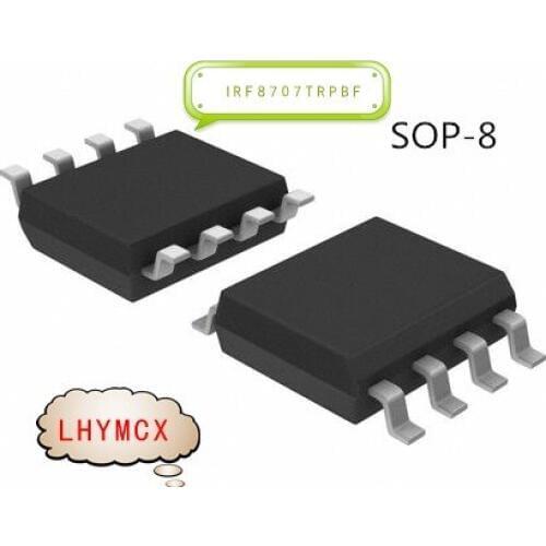 50PCS IRF8707TRPBF SOP-8 IRF8707TR SOP IRF8707 SOP8 F8707 SMD