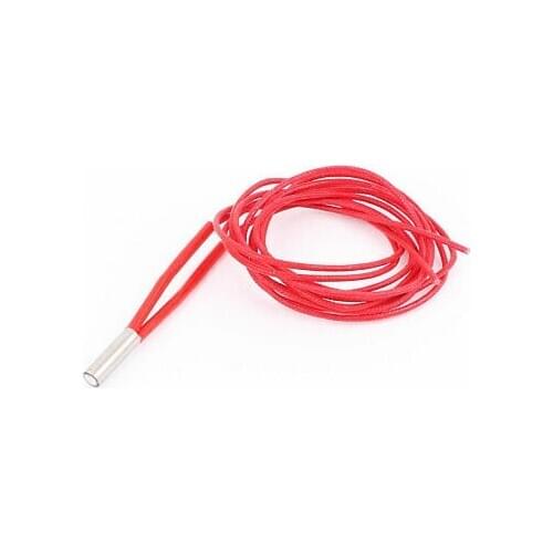AC 12V 40W 6x20mm Single Head Stainless Steel Cartridge Heater for 3D Print