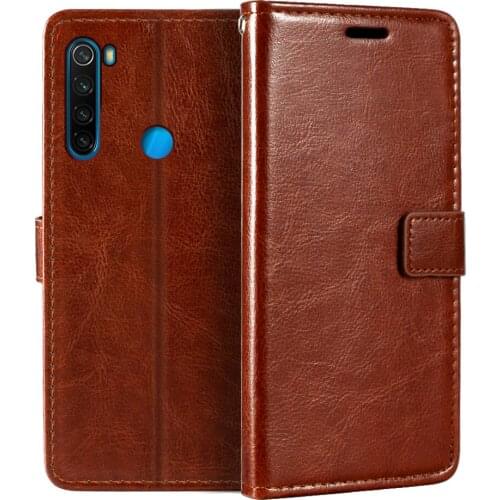 Case For Xiaomi Redmi Note 8 Wallet Premium PU Leather Magnetic Flip Case Cover With Card Holder For Xiaomi Redmi Note 8 2021
