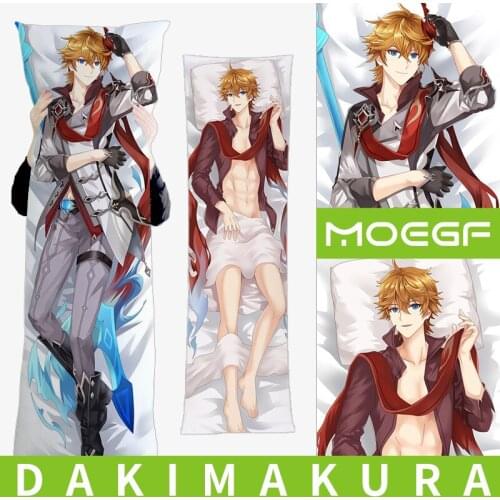 Manga Otaku Genshin Impact Hugging Body Decorative Pillow Cover Morax Tartaglia Anime Gift Dakimakura Pillowcases Dropshipping