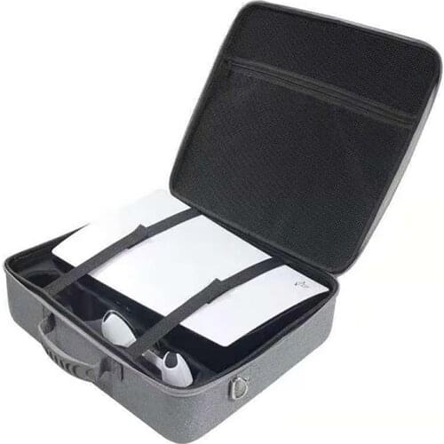 Travel Storage Handbag For PS5 Console Protective Luxury Bag Adjustable Handle Bag For Playstation 5 PS5 Travel Carrying Case