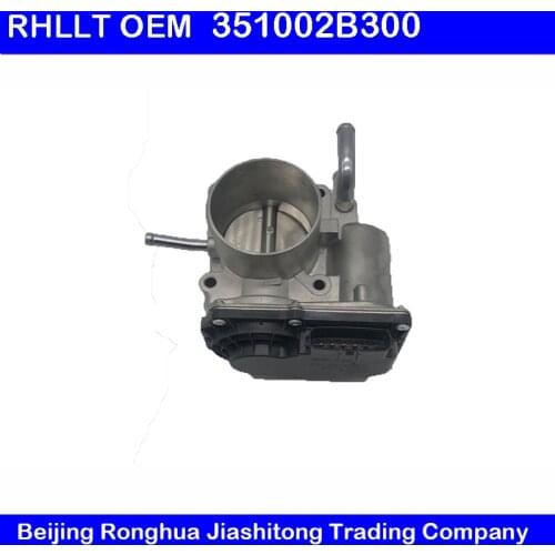 Throttle Body 351002B300 FOR Hyundai Elantra AD 2016 Veloster Accent FOR Kia Rio Soul 1.6 1.6L OEM 35100-2B300