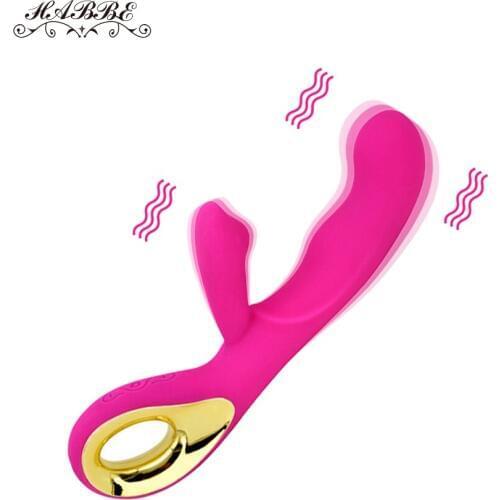 10 Speed G Spot Dildo Double Vibrator Orgasm Adult Toys USB Charging Masturbation Sex Toy For Women Waterproof Adult Sex Product