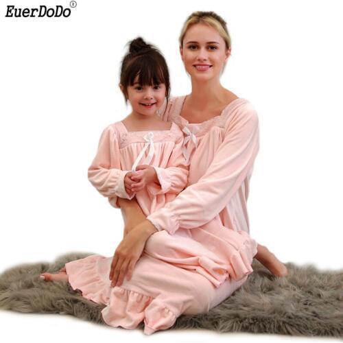 Одинаковые платья для мамы и дочки EuerDoDo China At AliExpress