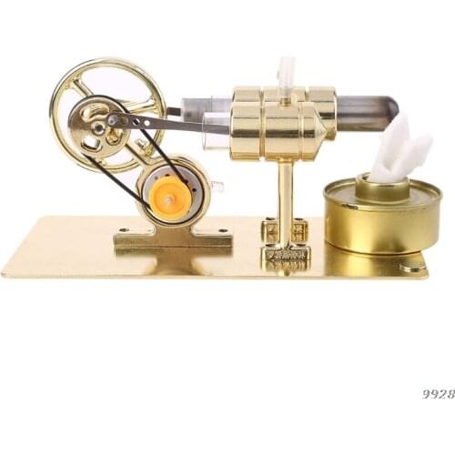 Hot Air All Metal Stirling Engine Motor Power Generator Air Stirling Engine Electricity Generator static electricity generator