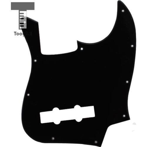 Tooyful Hot 1Ply 10 Hole Pickguard Anti-Scratch Guitar Accessory for Telecaster Standard Modern Style Electric Jazz Bass Guitar