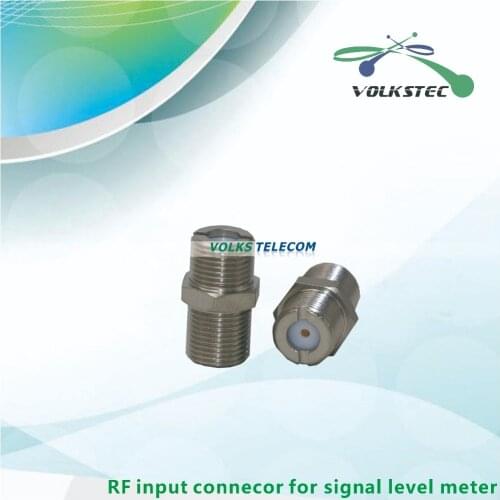 Signal level meter RF input connecor