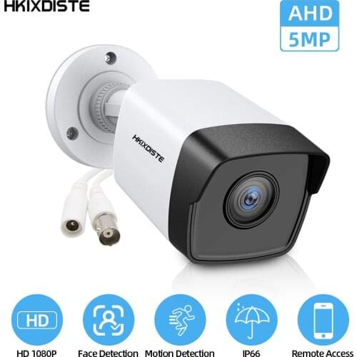 Face Detection Ultra HD AHD Camera 1MP 2MP 5MP CCTV Video Surveillance Security Outdoor Waterproof Bullet Analog Camera for home