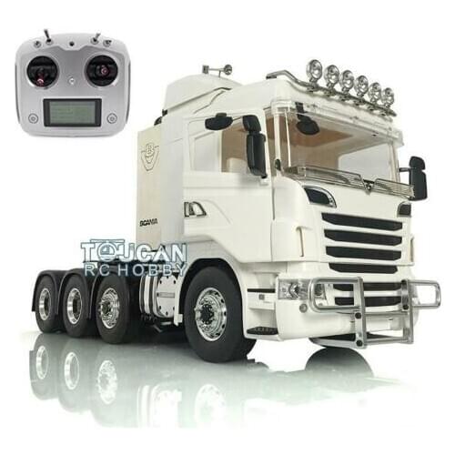 LESU 1/14 6*6 Metal Chassis Hercul Sca Tractor Truck Radio Bumper Lights THZH1011-SMT2