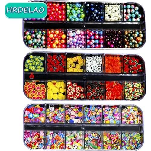 12pcs DIY Fruit Sequins Slice Addition for Slimes Supplies Slide Charms Kits Polymer Clear Accessories Putty Clay Nail Art Gift