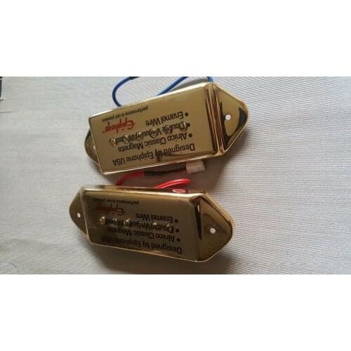 Set Epi-p90 Alnico Pickup For Casino Jazz Guitar Nickel Cover MADE IN KOREA