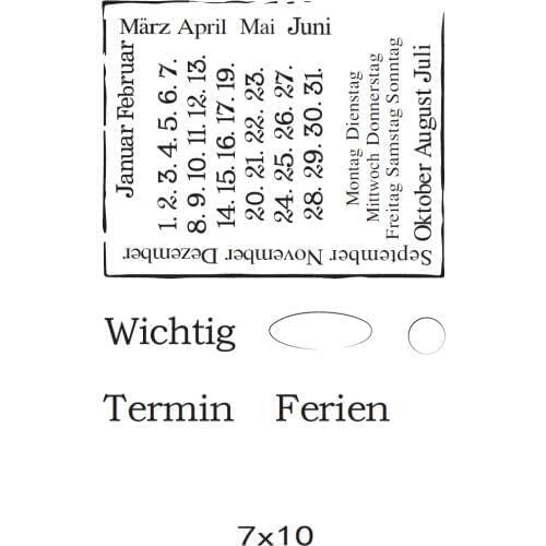 German Transparent Clear Stamp for DIY scrapbooking/Card Making C816