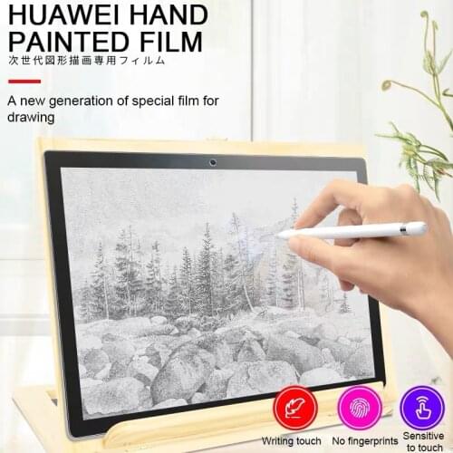 Paper-Feel Film for HUAWEI Mate Book E12 M5-10.1 10.8 Paper Texture Anti Reflection PET Screen Protector