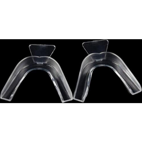 1Pc Transparent Night Guard Gum Shield Mouth Teeth Whitening Trays For Bruxism Grinding Dental for Boxing Basketball Top Grade