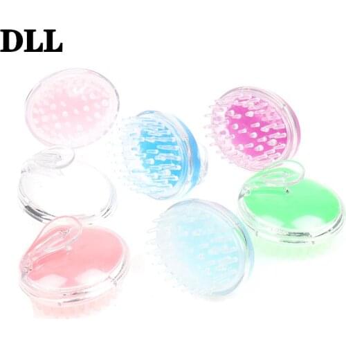 Head Body Scalp Massage 1Pc Handheld Shampoo Massage Brush Bath Shower Hair Cleaning Brush Comb