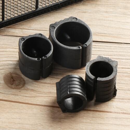 10pcs Chair Foot Anti-front Tilt U Shaped Floor Glides Tubing Caps Bumper Damper Stool Chair Leg Pipe Clamp Floor Protector