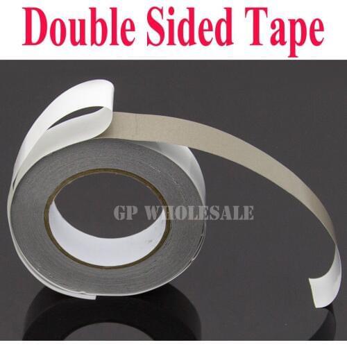 2x 8mm 2 Sided Adhesive, 2 Sides Conductive Fabric Cloth Tape for PC Phone Cable EMI Shielding Electromagnetic Waves Masking