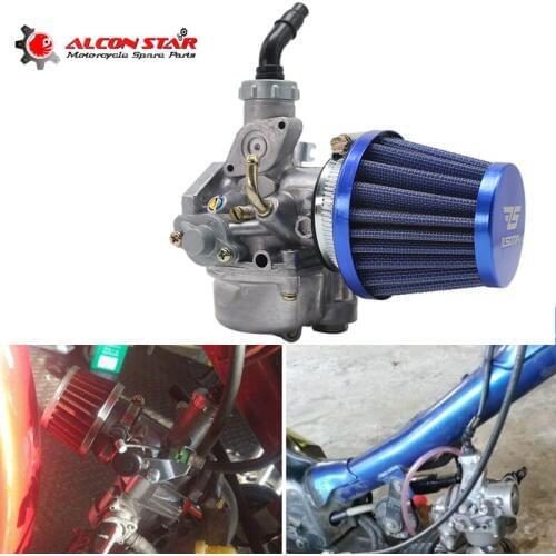 Alconstar Motorcycle Keihin Carburetor For Honda WAVE125 W125 WAVE 125 Carburetor with Air Filter Set