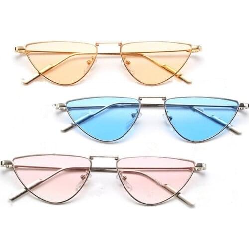 Brand Designer Sunglasses Semicircle Sun Glasses Cat Eye Goggles Anti-UV Spectacles Simplicity Eyeglasses Ornamental Adumbral
