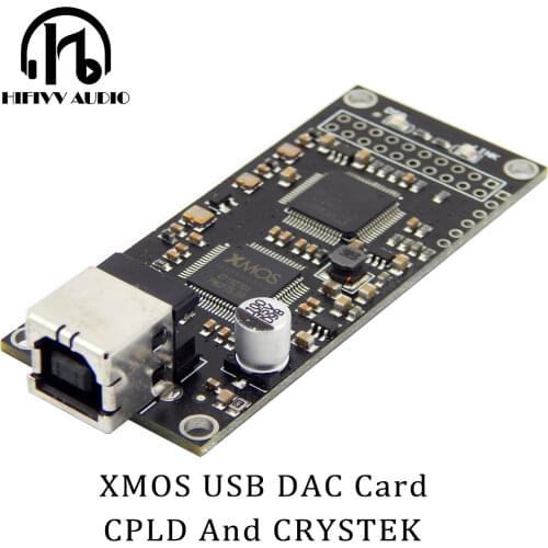 High-end customized version XMOS XU208 USB card and audio decoding DAC module Femtosecond crystal oscillator
