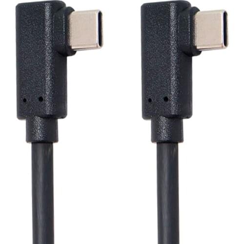 USB-C Type-C to Type-C Cable Gen2 10Gbps 65W Dual 90 Degree Left Right Angled Type