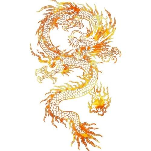 China dragon. Feilong. Sticker. Cover. Personalization. Auto parts. Decoration. Creativity. Fun. PVC. 20 for all cars