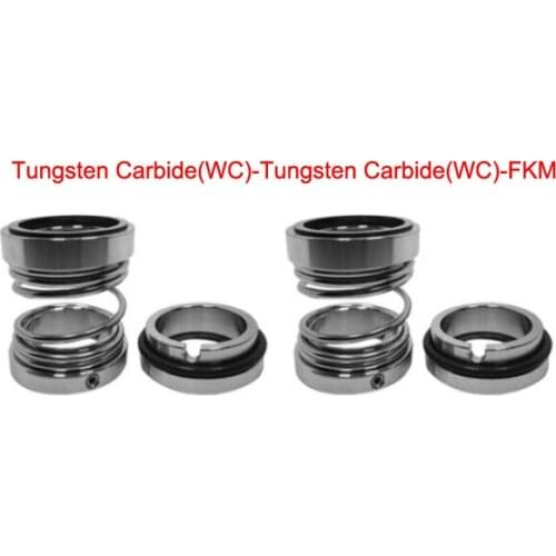 KS 1527-65 1527-70 1527-75 1527-80 Tungsten Carbide FKM Chemical Sewage Pump Single Coil Spring Bellows Shaft Mechanical Seal