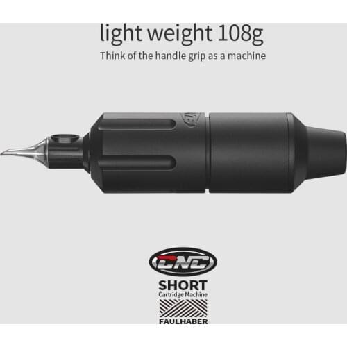 HAWINK Short Rotary Tattoo Machine Pen CNC Germany FAULHABER High Speed Motor for Permanent Makeup Eyebrow Body Art High Quality