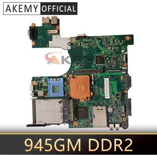 AKEMY V000068120 Laptop Motherboard for Toshiba Satellite A100 A105 Series intel 945GM DDR2 Mainboard