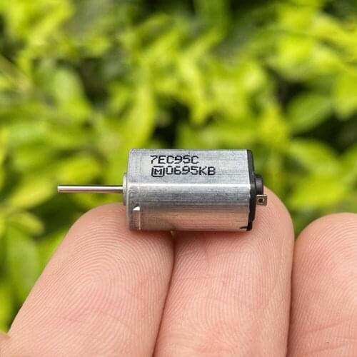 5PCS Mini M20 Electric Motor 8*10mm DC 1.5V-5V 21000RPM High Speed Precious Metal Brush Mute Motor Car AV Device CD DVD Player