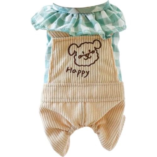 Non-shrink Casual Cat Dog Winter Overalls for Autumn Dog Jumpsuit Non-shrink Casual Cat Dog Winter Overalls for Autumn