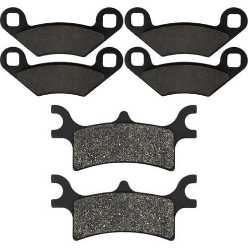 Motorcycle Front and Rear Brake Pads for POLARIS 500 Sportsman 500 X2 2006 2007 2008