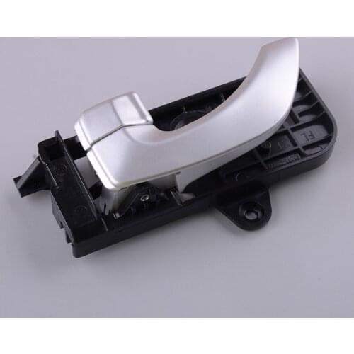 Plastic Front Left Side Inside Silver Door Handle Fit For Hyundai Sonata 2006 2007 2008 826103K020