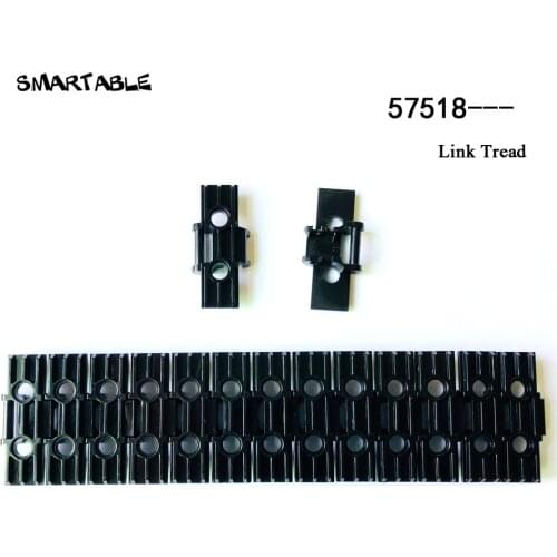 Smartable MOC Technic Link Tread Building Block Parts set Toys Compatible technic 57518 50pcs/lot