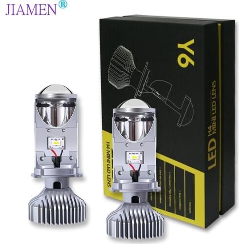 FUXUAN 2PCS H4 LED Headlight Bulb 9003 HS1 HB2 12V 24V 90W Car Motorcycle Light Hilo Beam DC Auto Lamp 6500K Super White