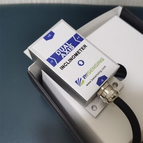 LIS342 Tilt Angle Sensor Dual Axis Inclinometer Inclination Switch Accuracy 0.1 Resolution 0.01 Relay Output RS232/TTL(option)