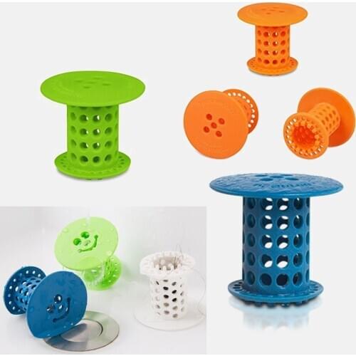 Bathroom Drain Hair Catcher Bath Stopper Plug Sink Strainer Filter Sewer Dredge Device Shower Hair Stopper Bathroom Accessories
