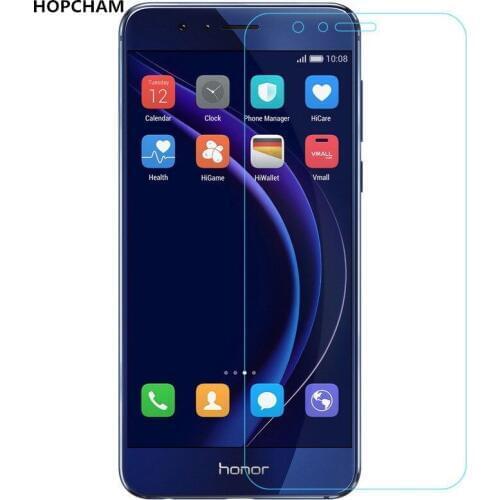 HOPCHAM Anti-Scratch 9H Tempered Glass For Huawei P8 P8 Lite 2015 Screen Protector Film For Huawei P9 Lite 2016 Protective Glass
