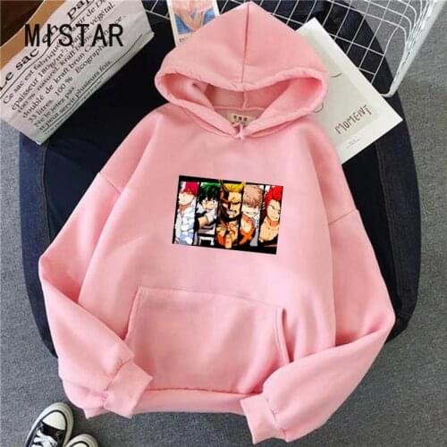 Oversized Anime Women Hoodies Pullover Sweatshirt Ladies Fashion Tops Long Sleeve Hooded Streetwear Winter Clothes women