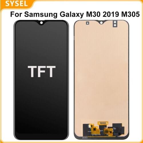 For Samsung Galaxy M30 2019 M305 LCD Display Touch Screen Digitizer Assembly M305F M305F/DS Repair Screen