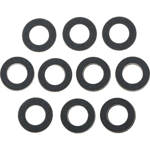 10pcs Metal Oil Drain Plug Crush Washer Gasket for Toyota 90430 - 12031